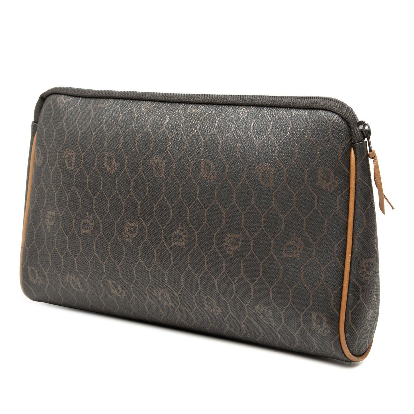 Dior Honeycomb Coated Canvas Clutch