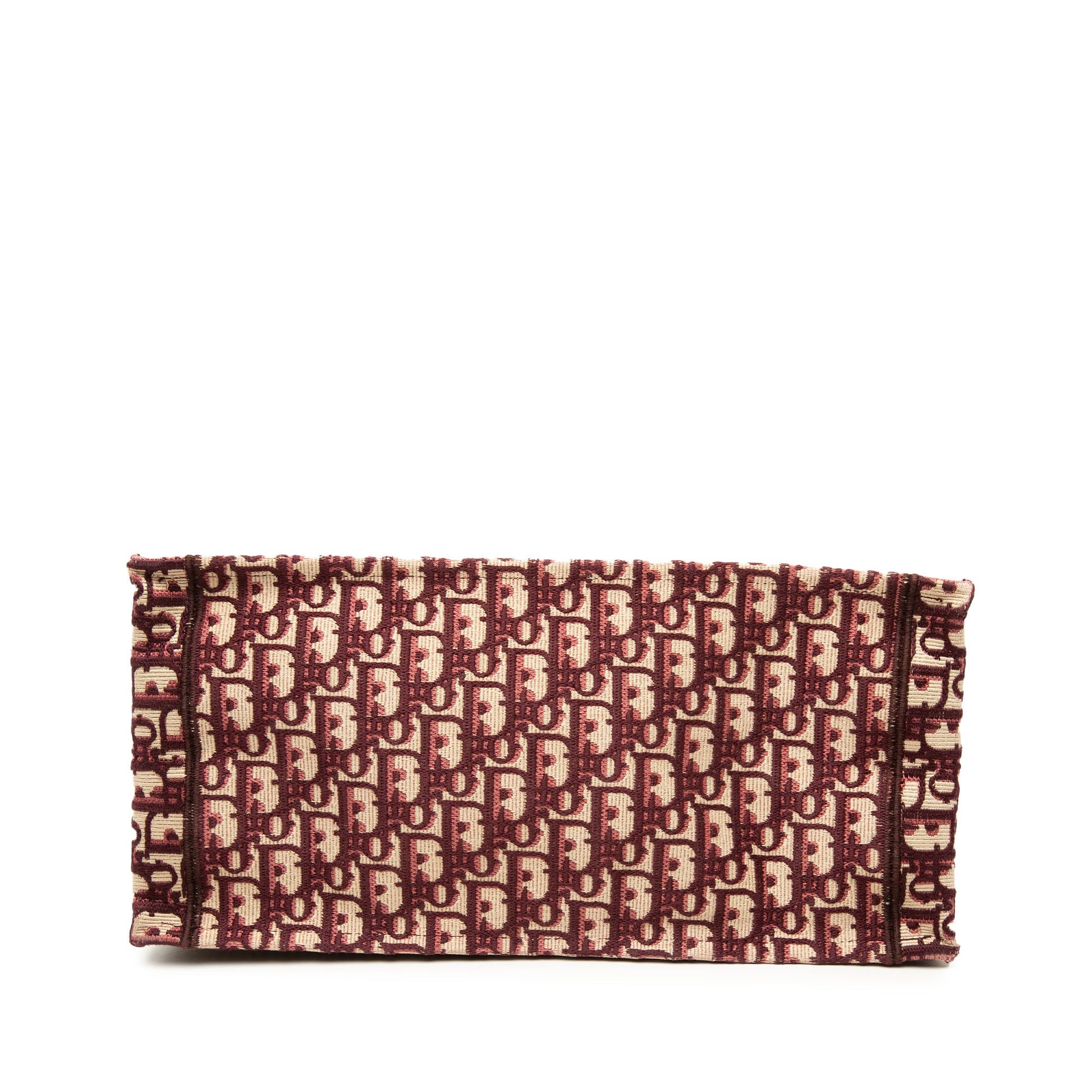 Dior Medium Oblique Embroidered Canvas Book Tote