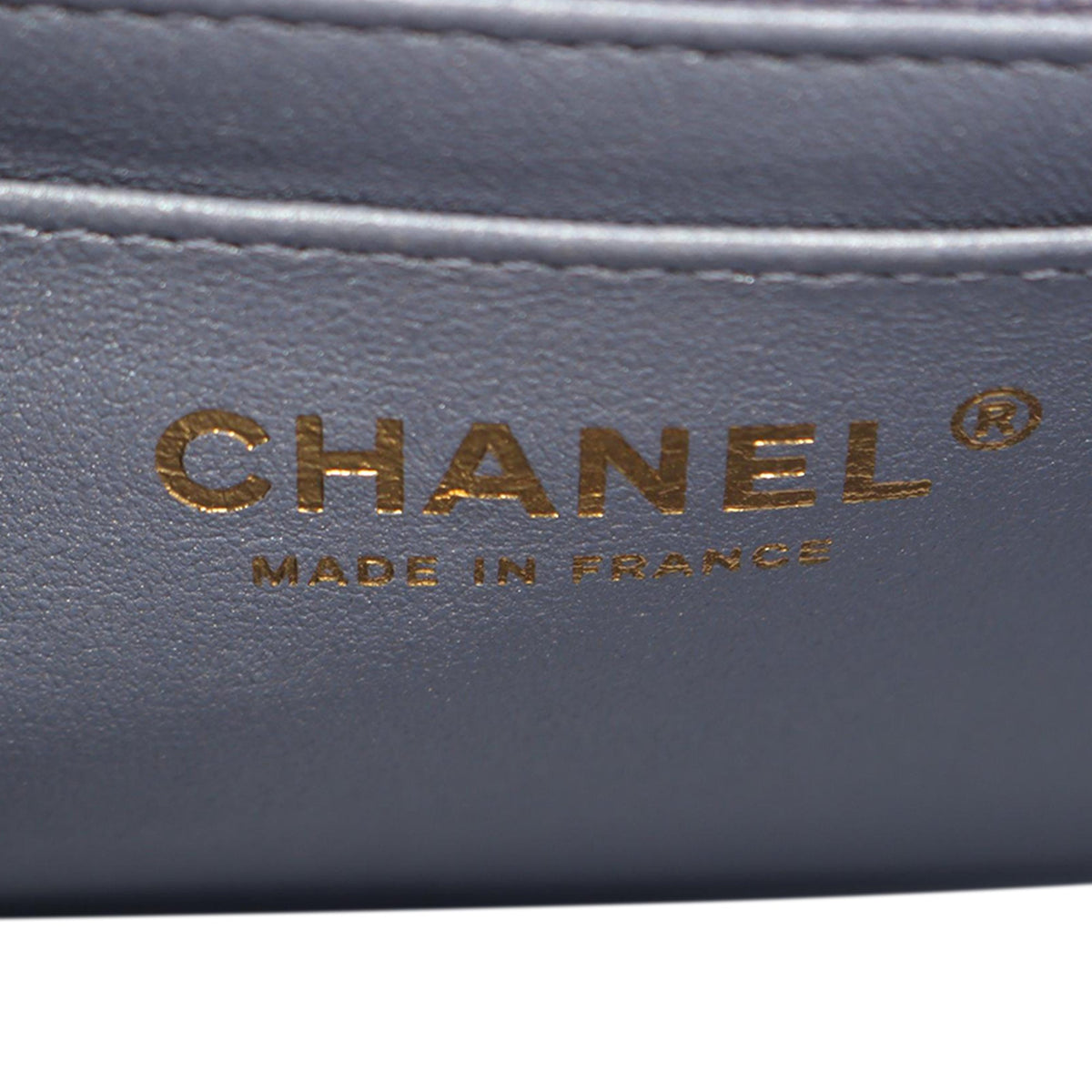Chanel Mini Square Classic Iridescent Lambskin Single Flap