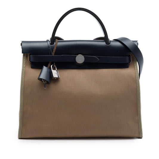 Hermès Toile Herbag Zip 31