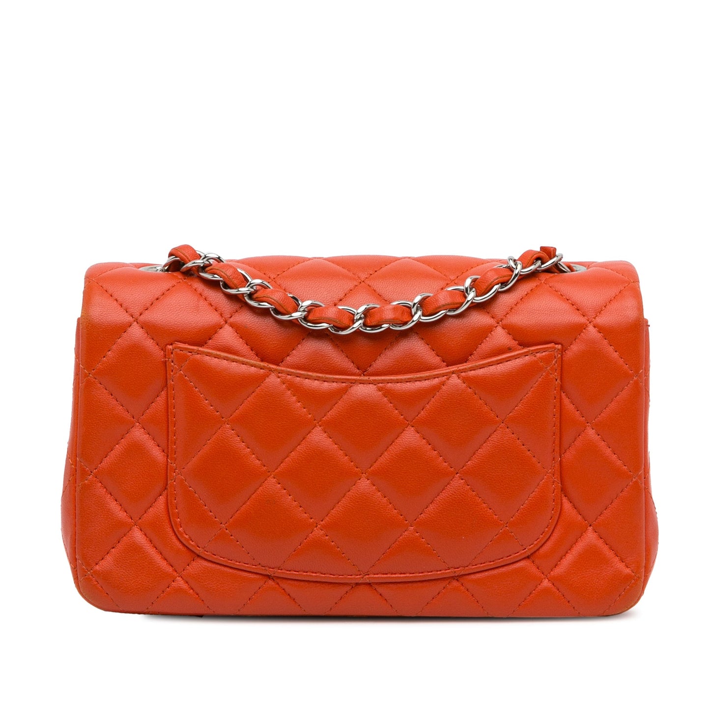 Chanel Mini Rectangular Classic Lambskin Single Flap