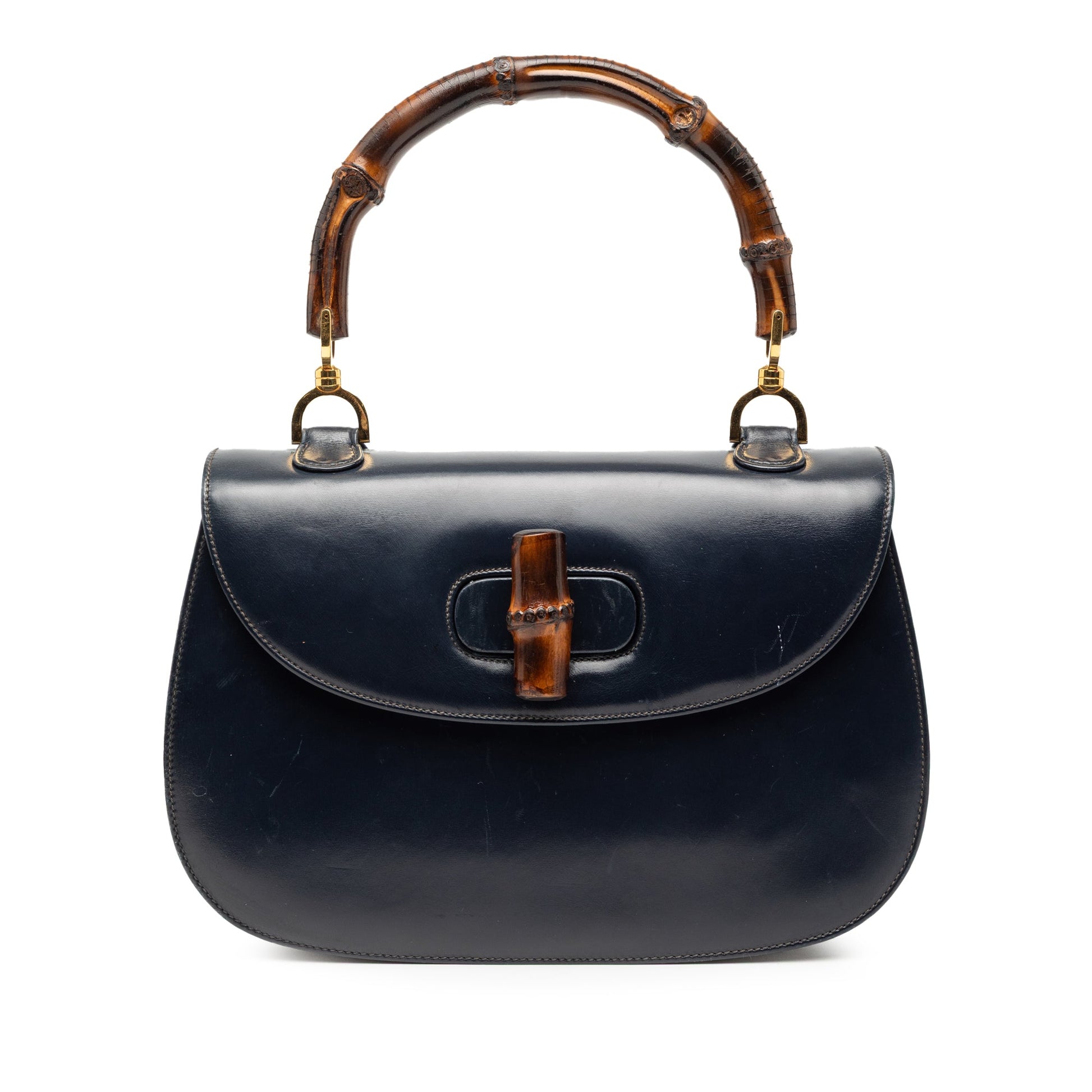 Gucci Calfskin Bamboo Night