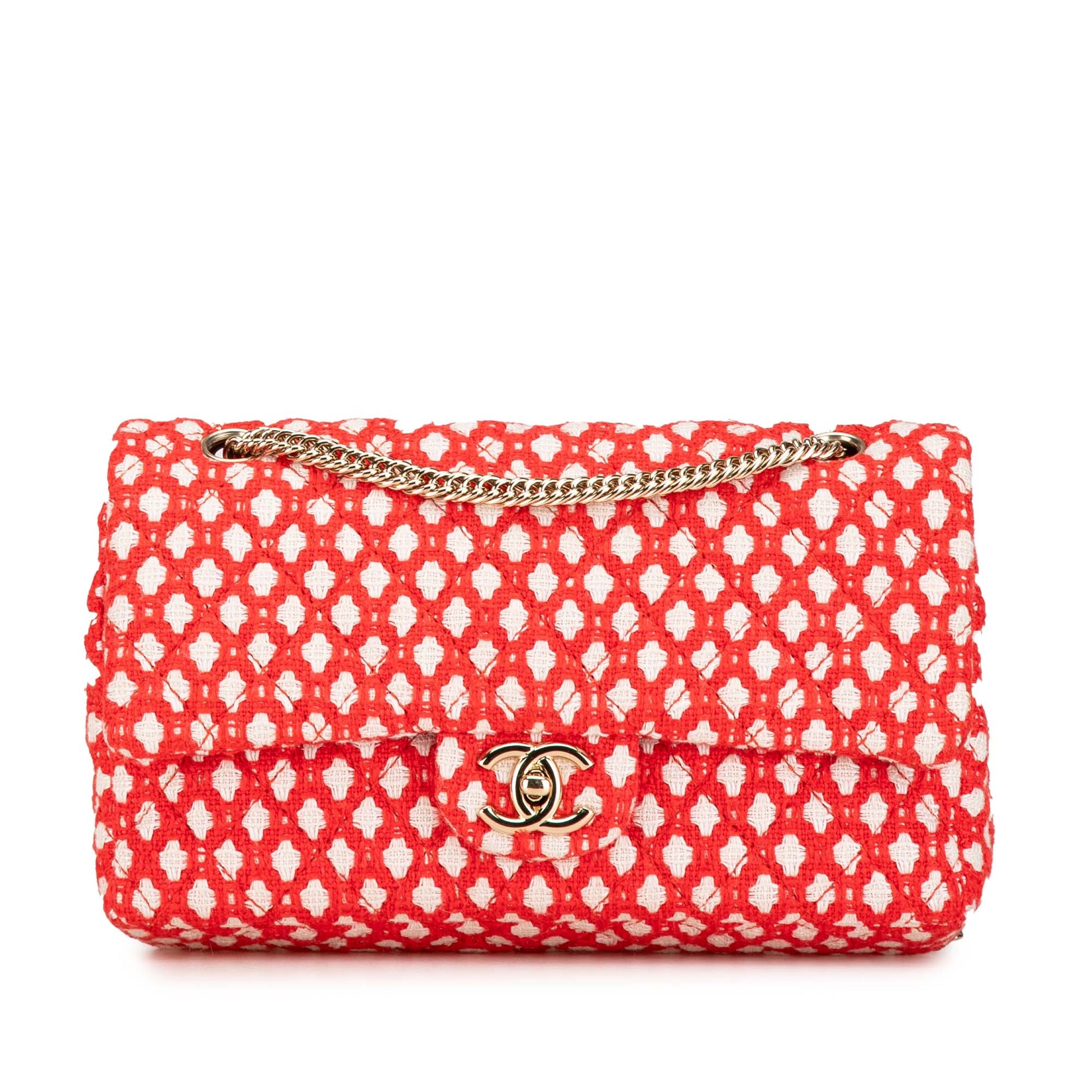 Chanel Jumbo Tweed Double Flap