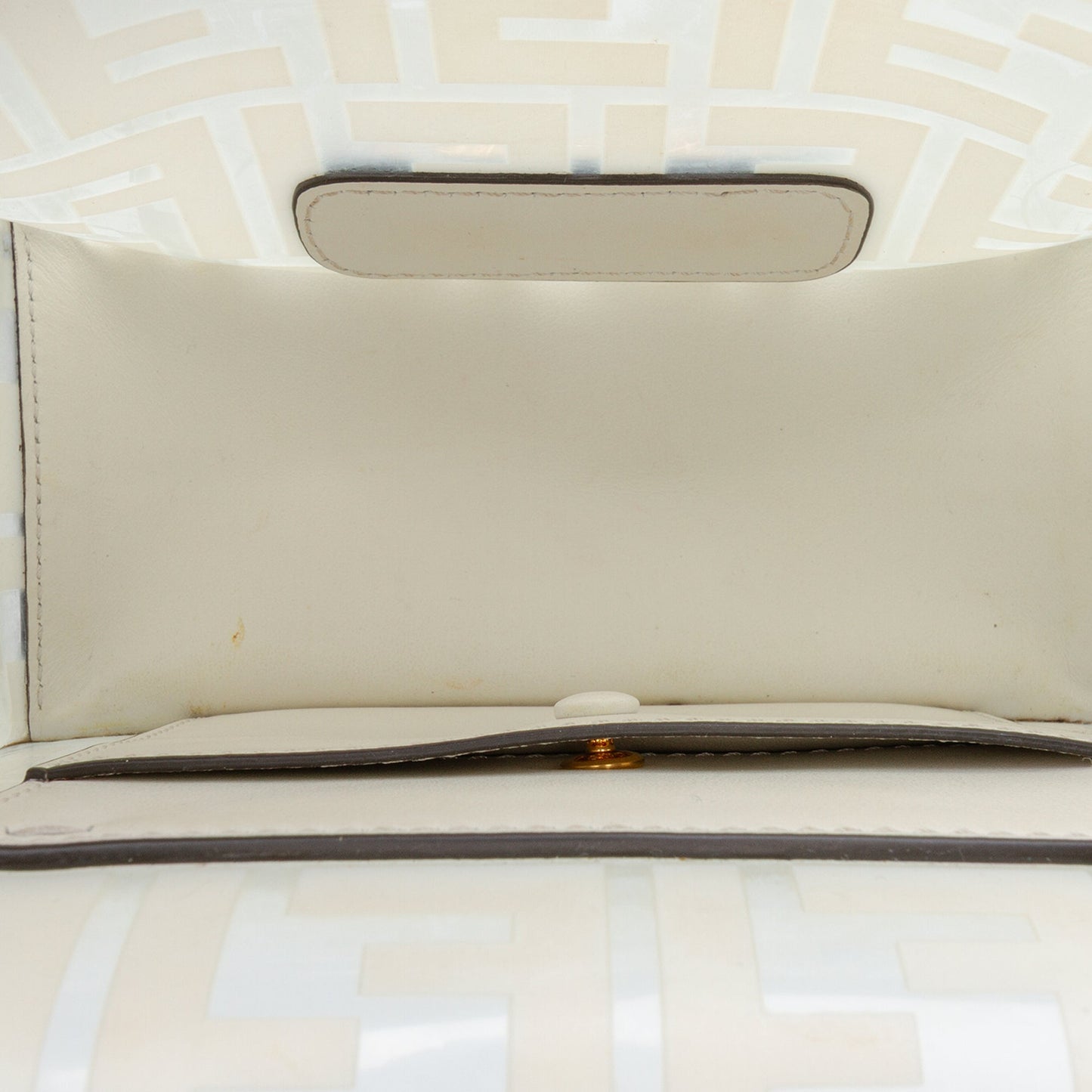 Fendi Small Zucca PVC Kan I F Crossbody
