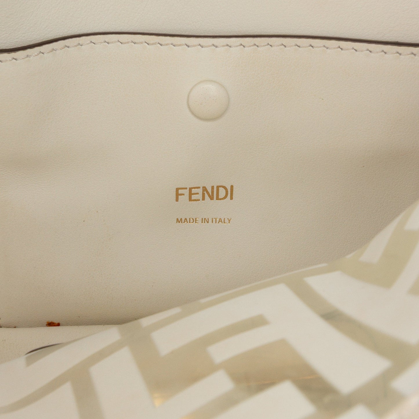 Fendi Small Zucca PVC Kan I F Crossbody