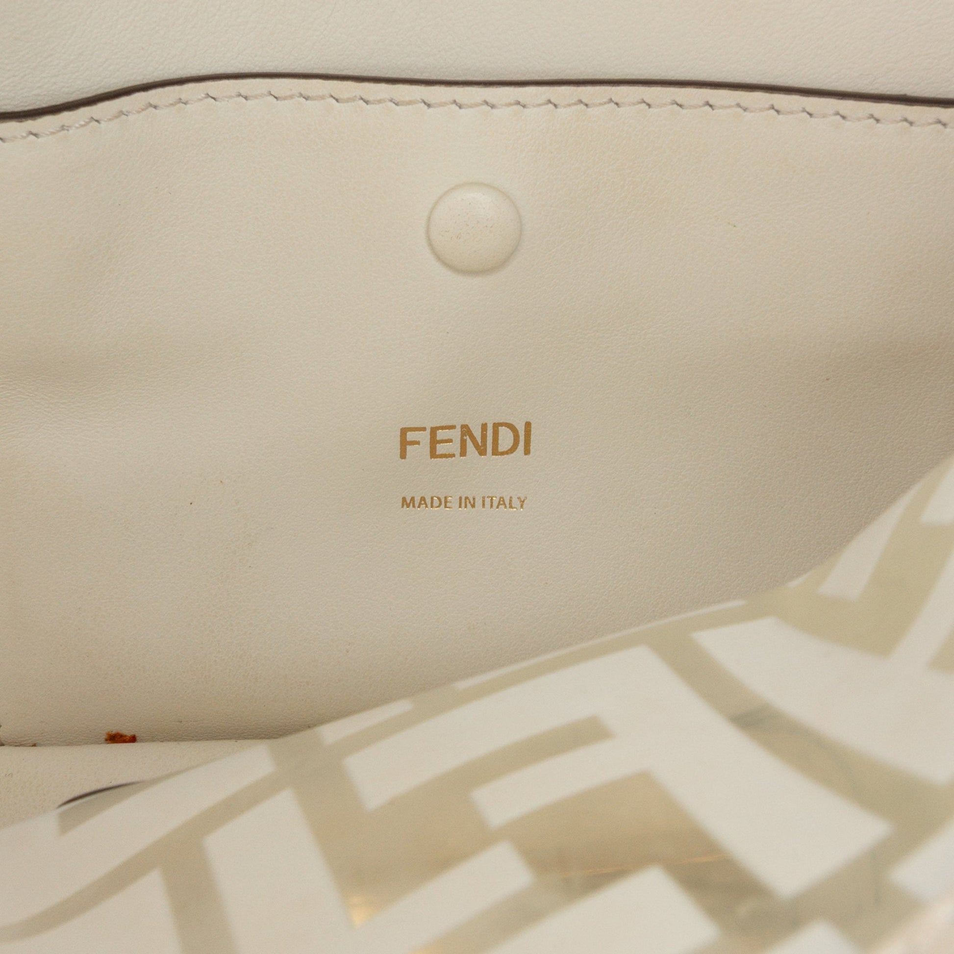 Fendi Small Zucca PVC Kan I F Crossbody