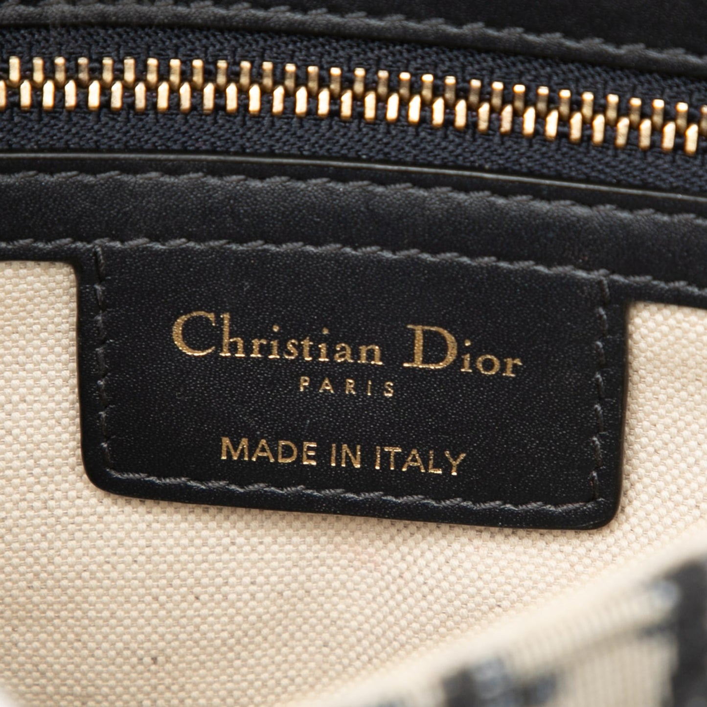 Oblique Canvas Saddle Bag