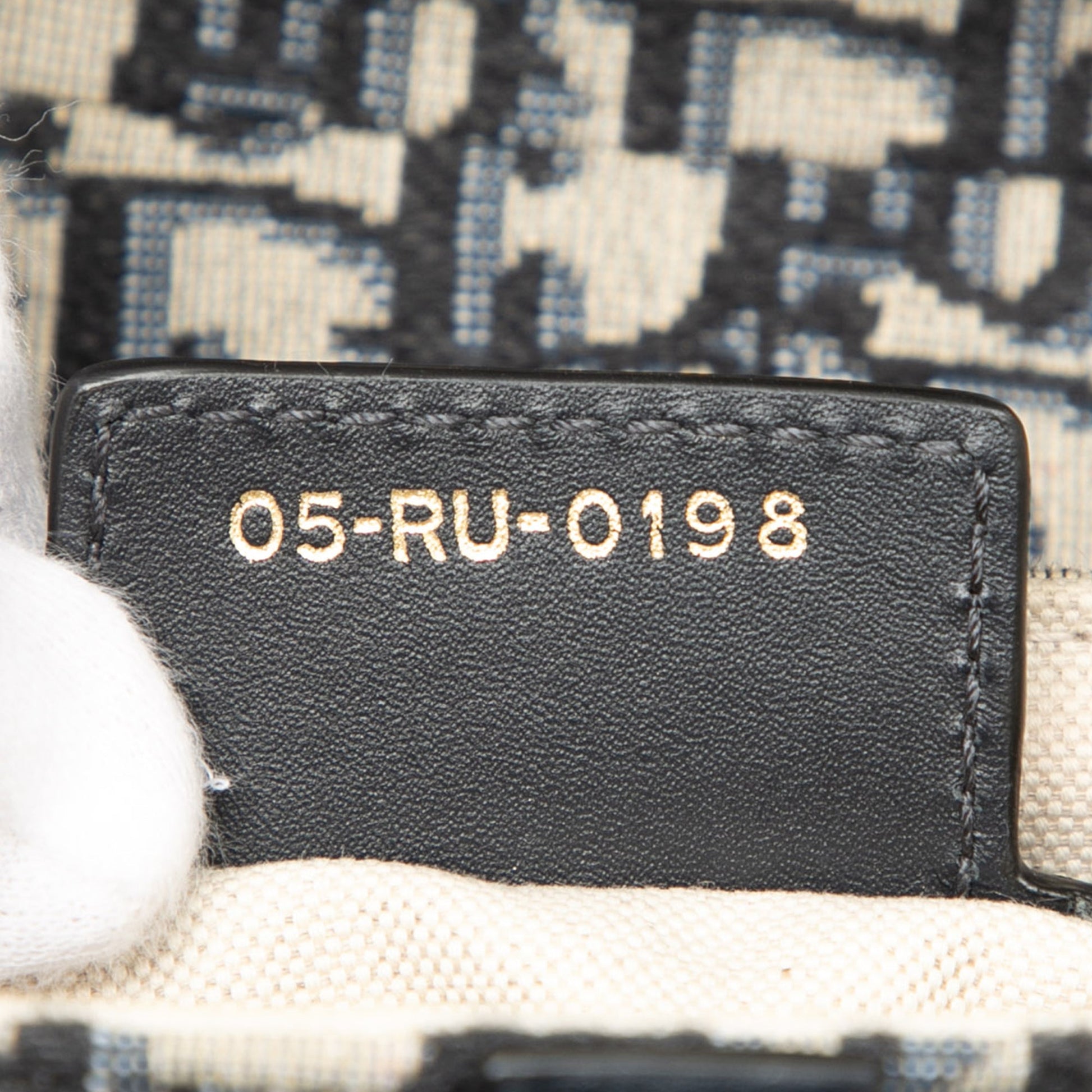 Oblique Canvas Saddle Bag