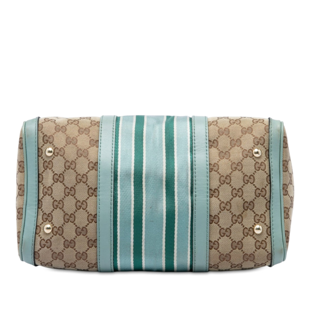 Gucci Medium GG Canvas Web Joy Boston Bag