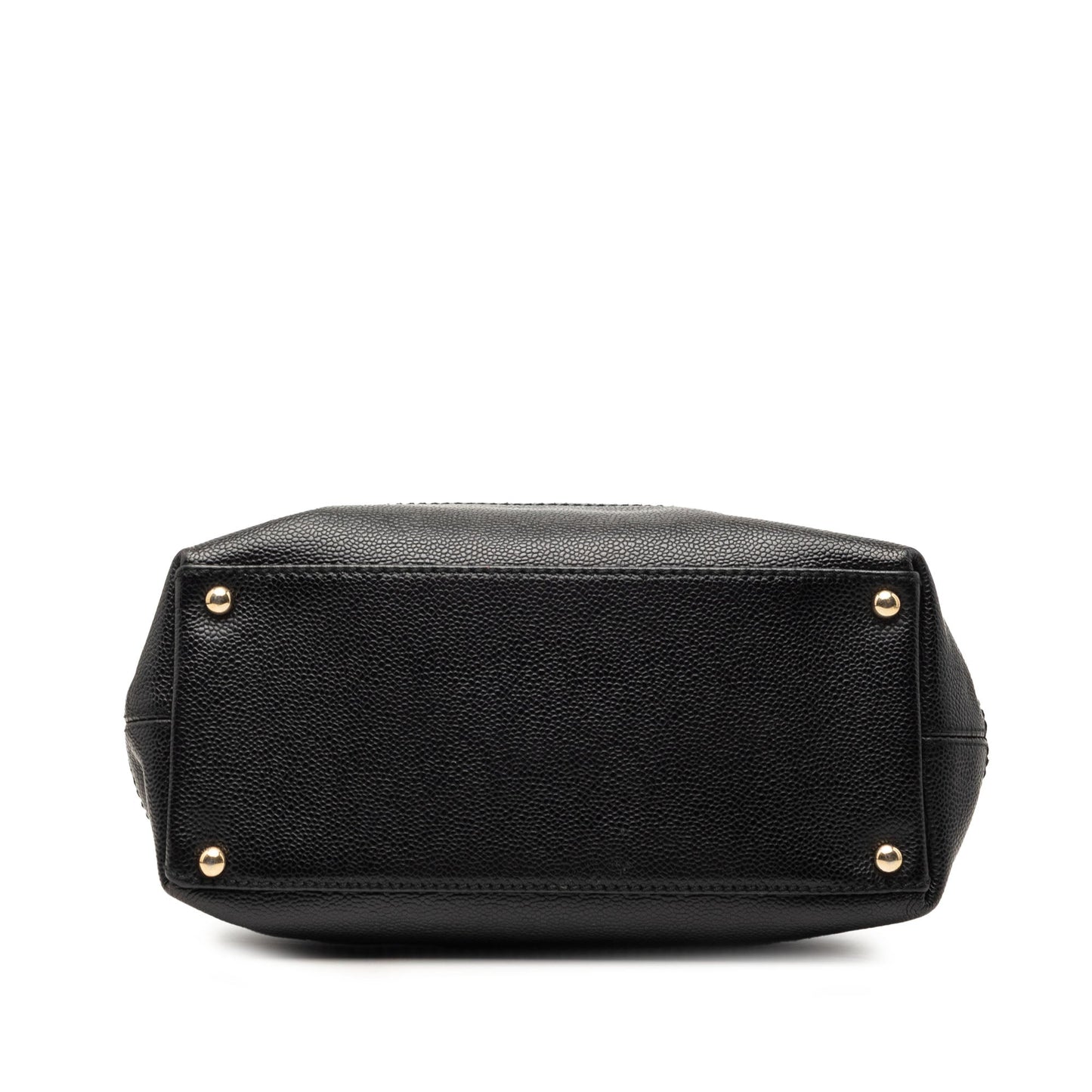 Chanel CC Caviar Drawstring Tote
