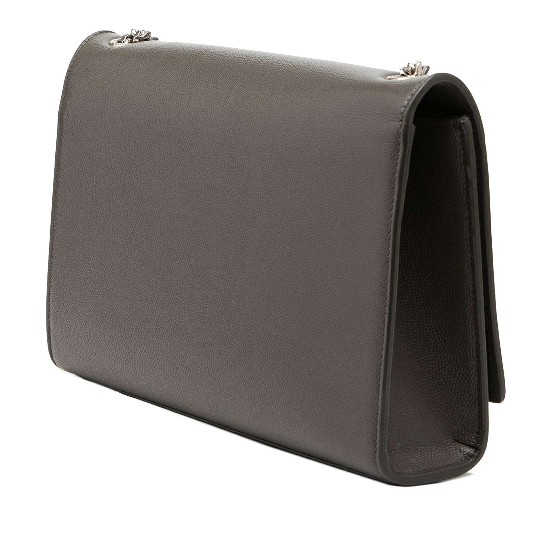 Saint Laurent Medium Grain de Poudre Monogram Kate Tassel Crossbody