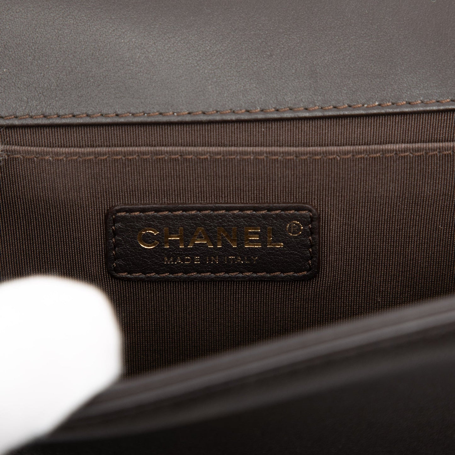 Chanel Old Medium Quilted Lambskin Boy Flap