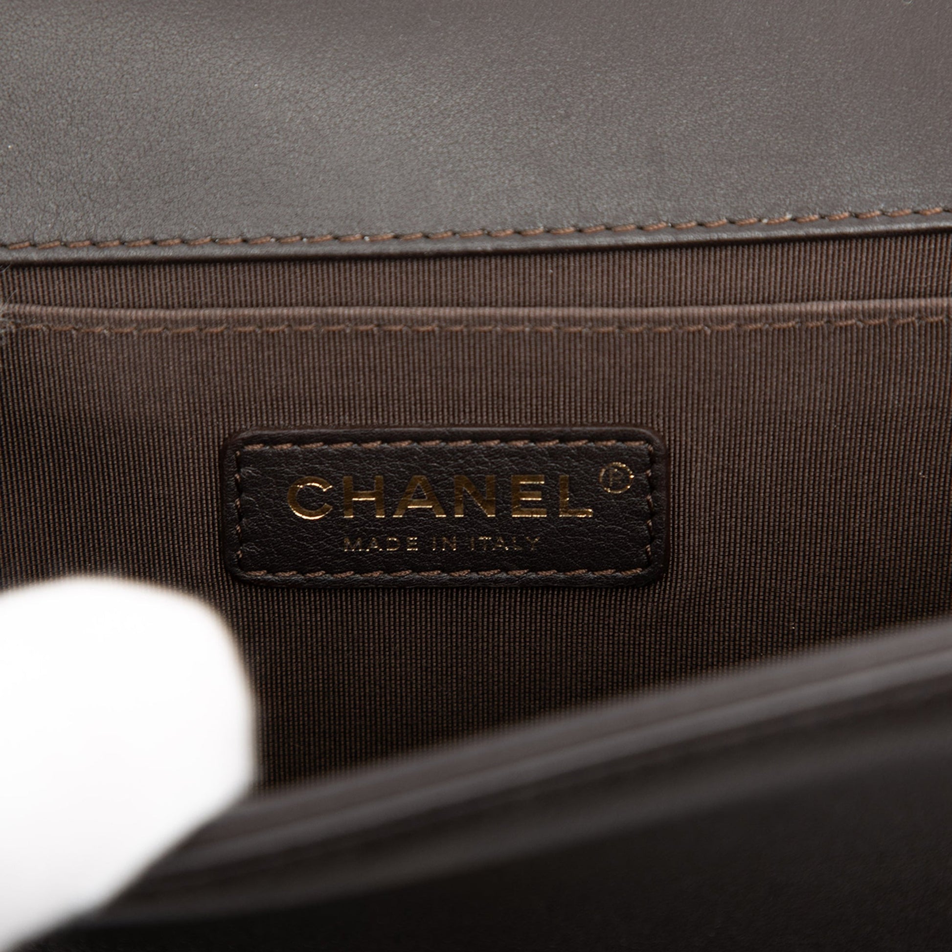 Chanel Old Medium Quilted Lambskin Boy Flap