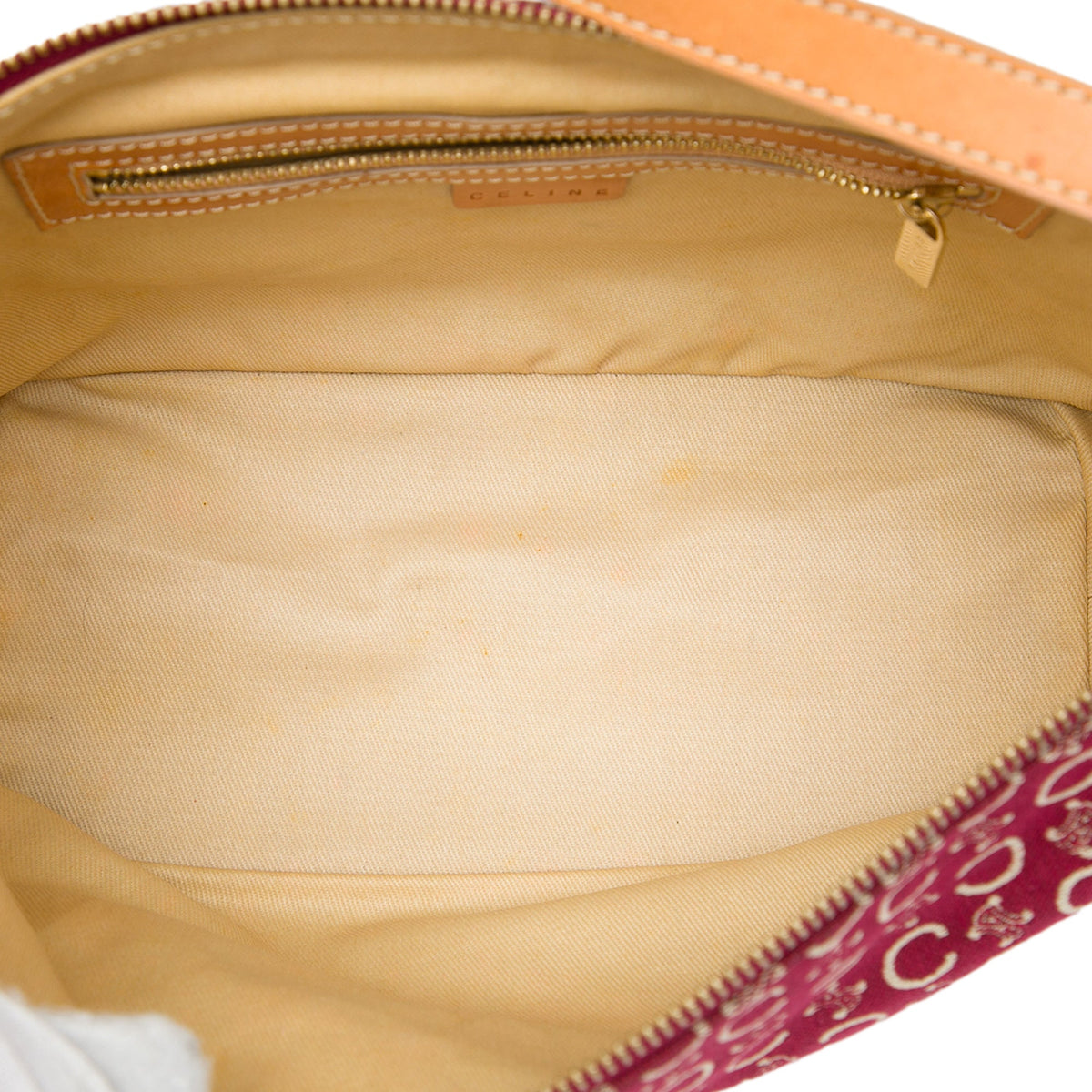 Celine C Macadam Canvas Shoulder Bag