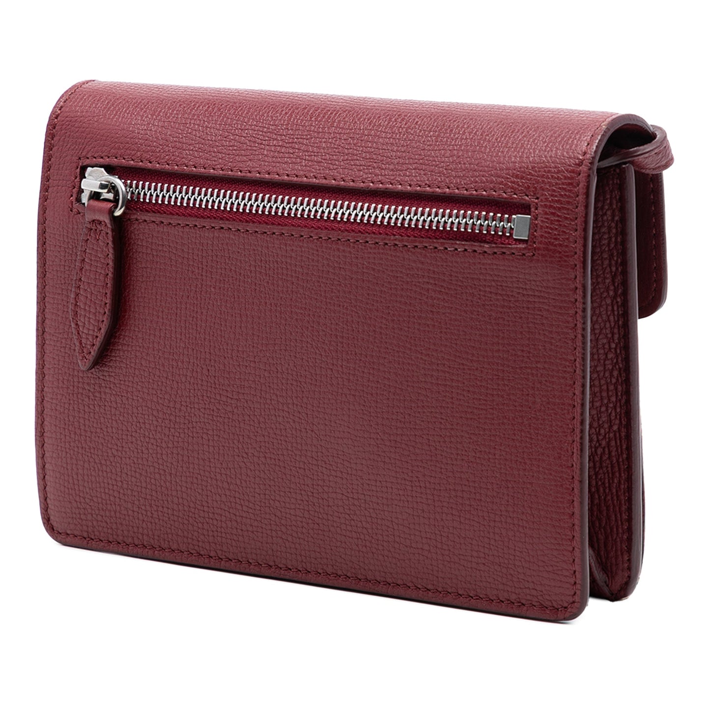 Burberry Small Leather and House Check Canvas Derby Macken Crossbody