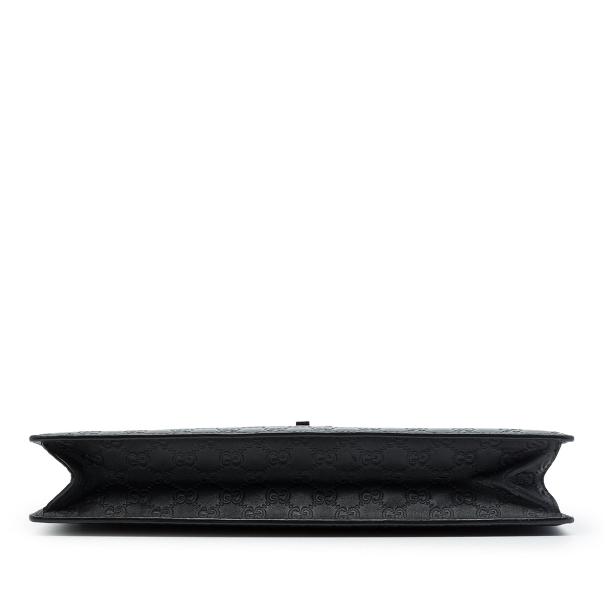 Gucci Guccissima Business Bag — Black