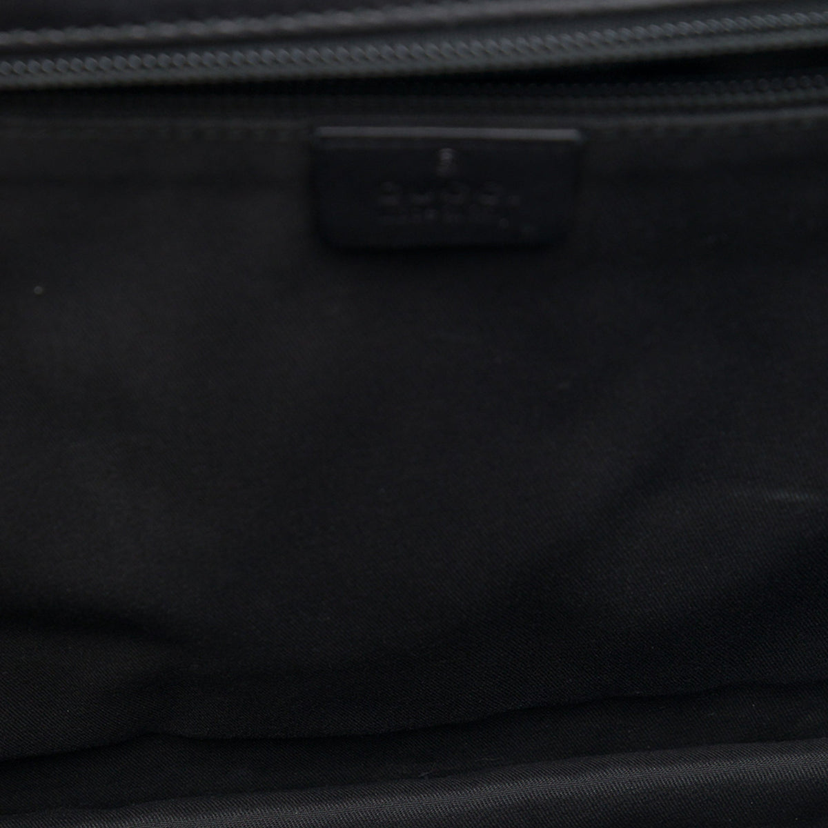Gucci Guccissima Business Bag — Black