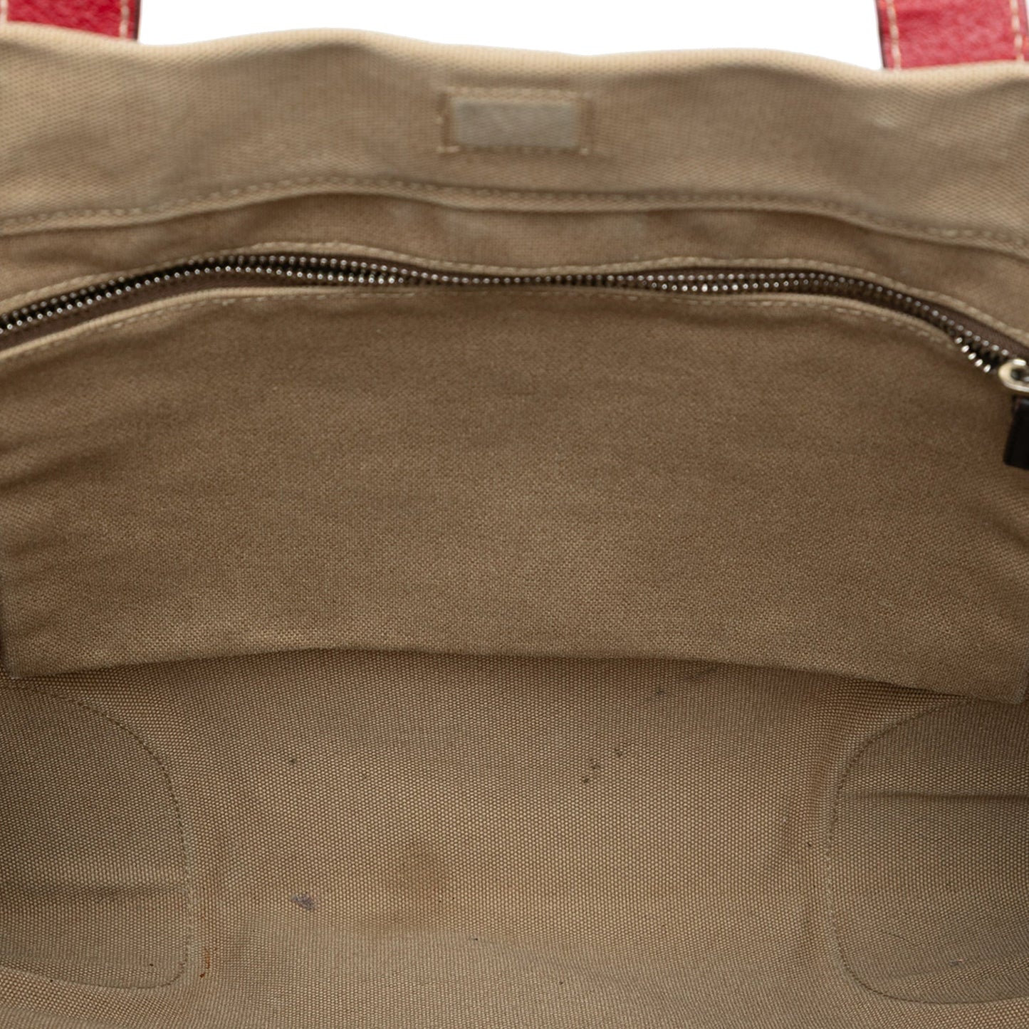 Prada Cinghiale Trimmed Canapa Tote