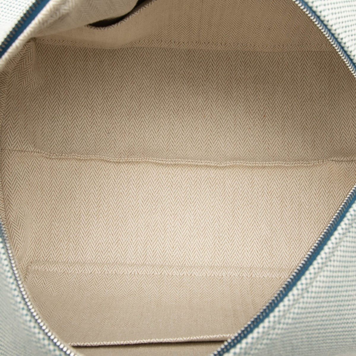Hermès Large Toile Bride A Brac Cabriole Case — Blue
