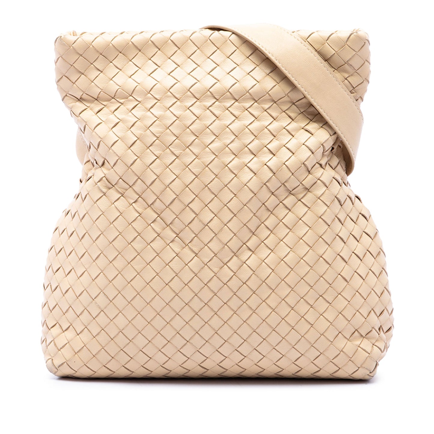 Bottega Veneta Nappa Intrecciato Fold Crossbody