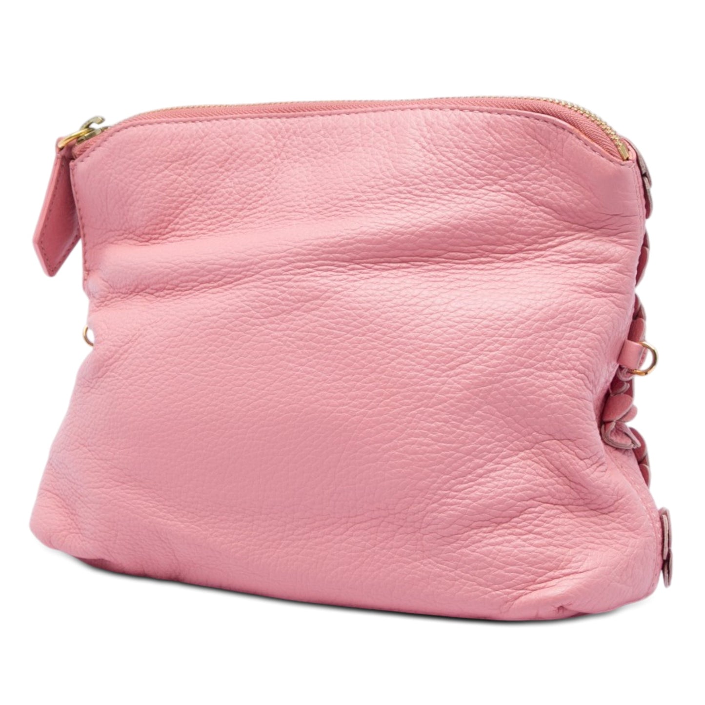Burberry Prorsum Leather The Petal Fold Over Crossbody