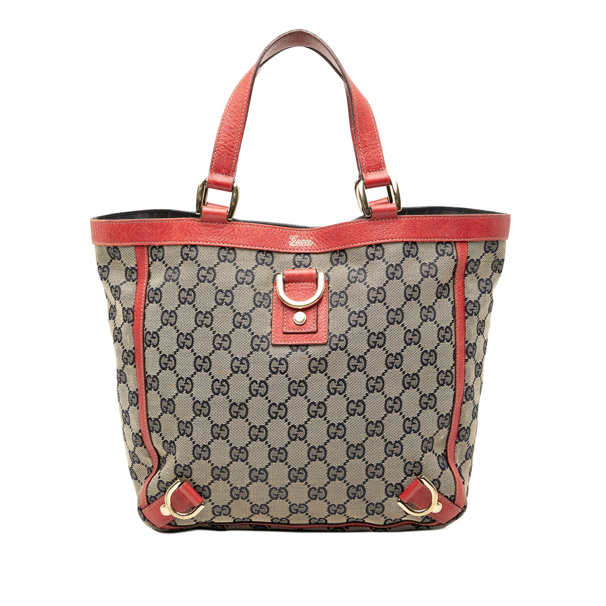 Gucci GG Canvas Abbey D Ring Tote