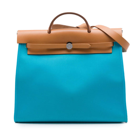 Hermès Toile Verso Herbag Zip 39