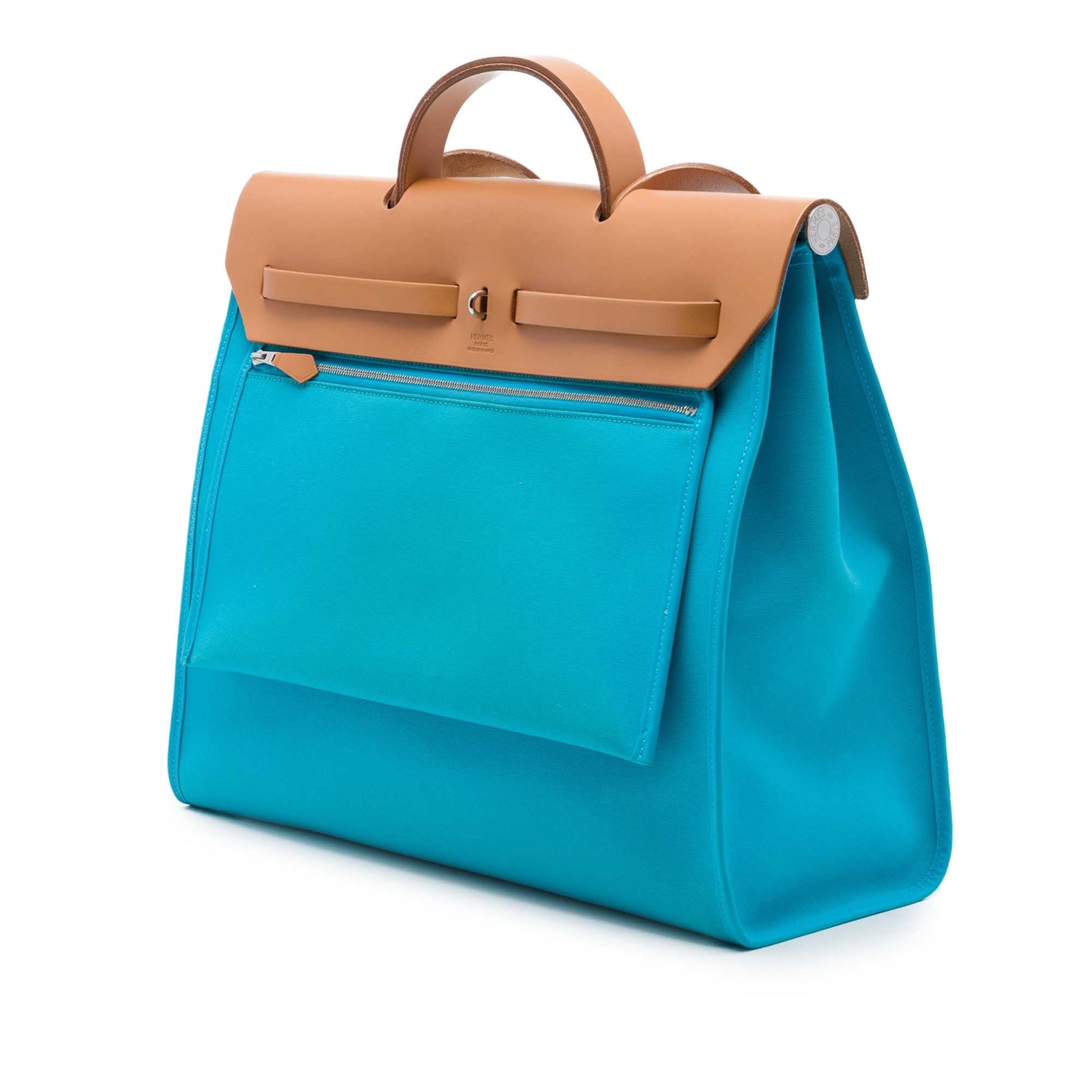 Hermès Toile Verso Herbag Zip 39
