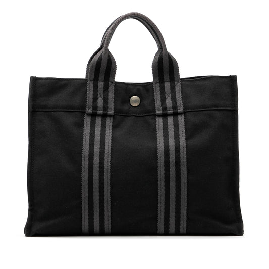 Hermès Canvas Fourre Tout PM