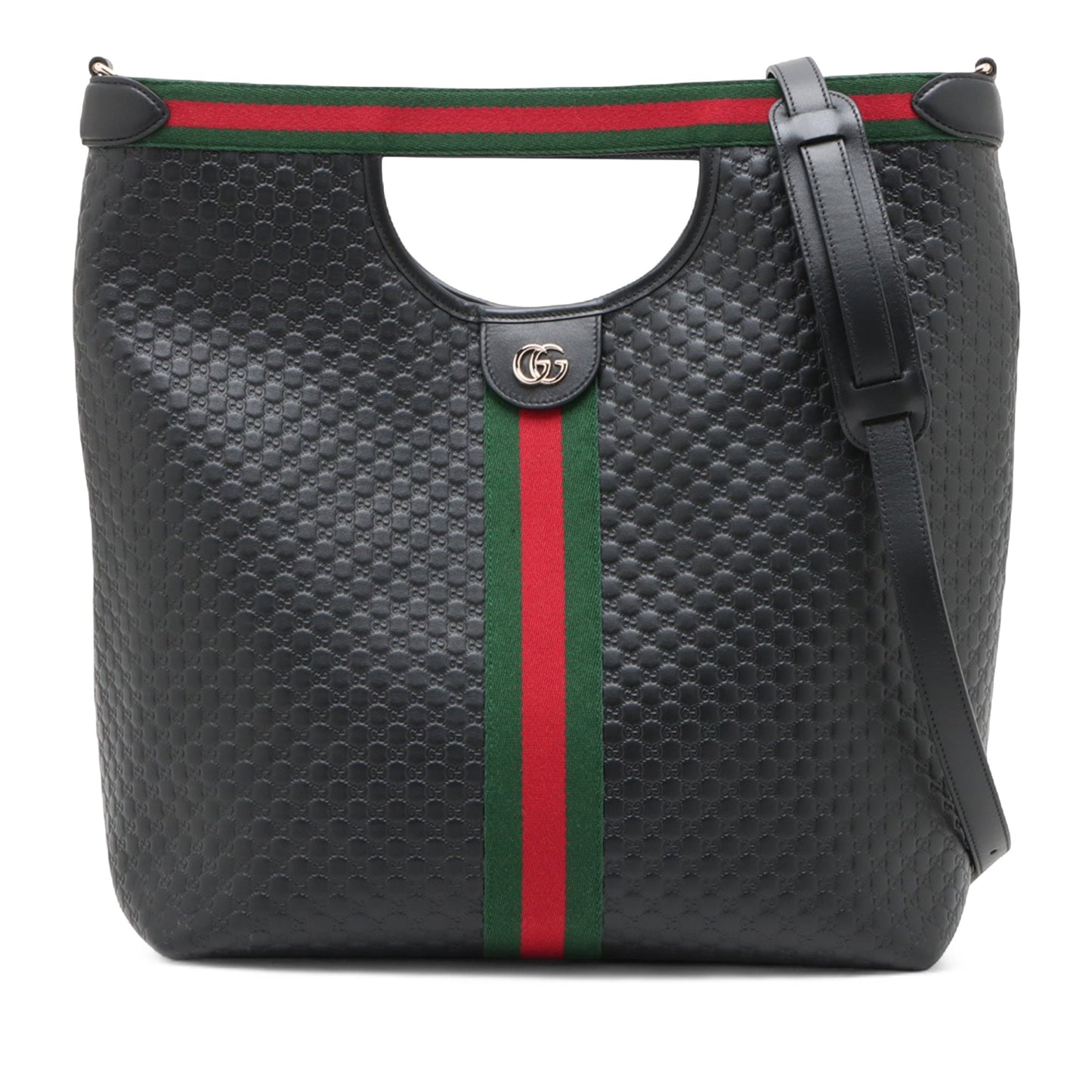 Gucci Microguccissima Web Giglio Tote