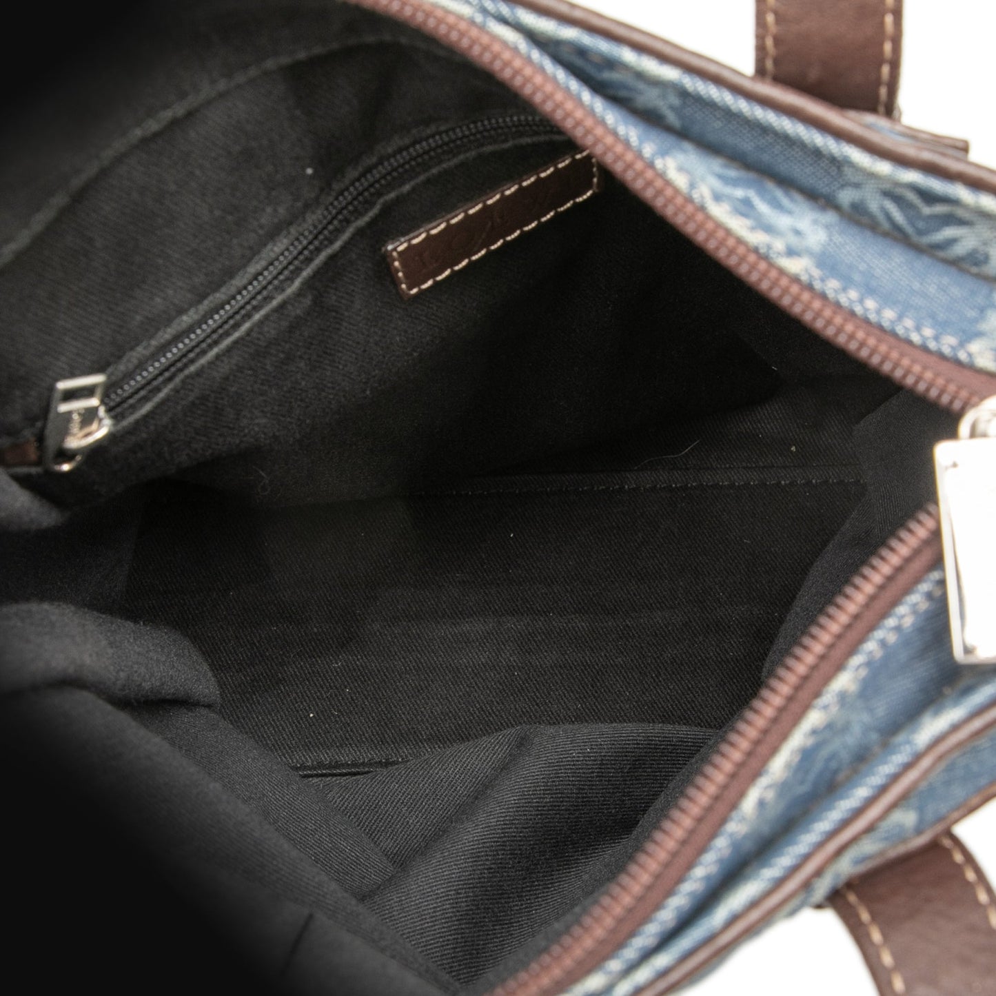 LOEWE Anagram Denim Tote