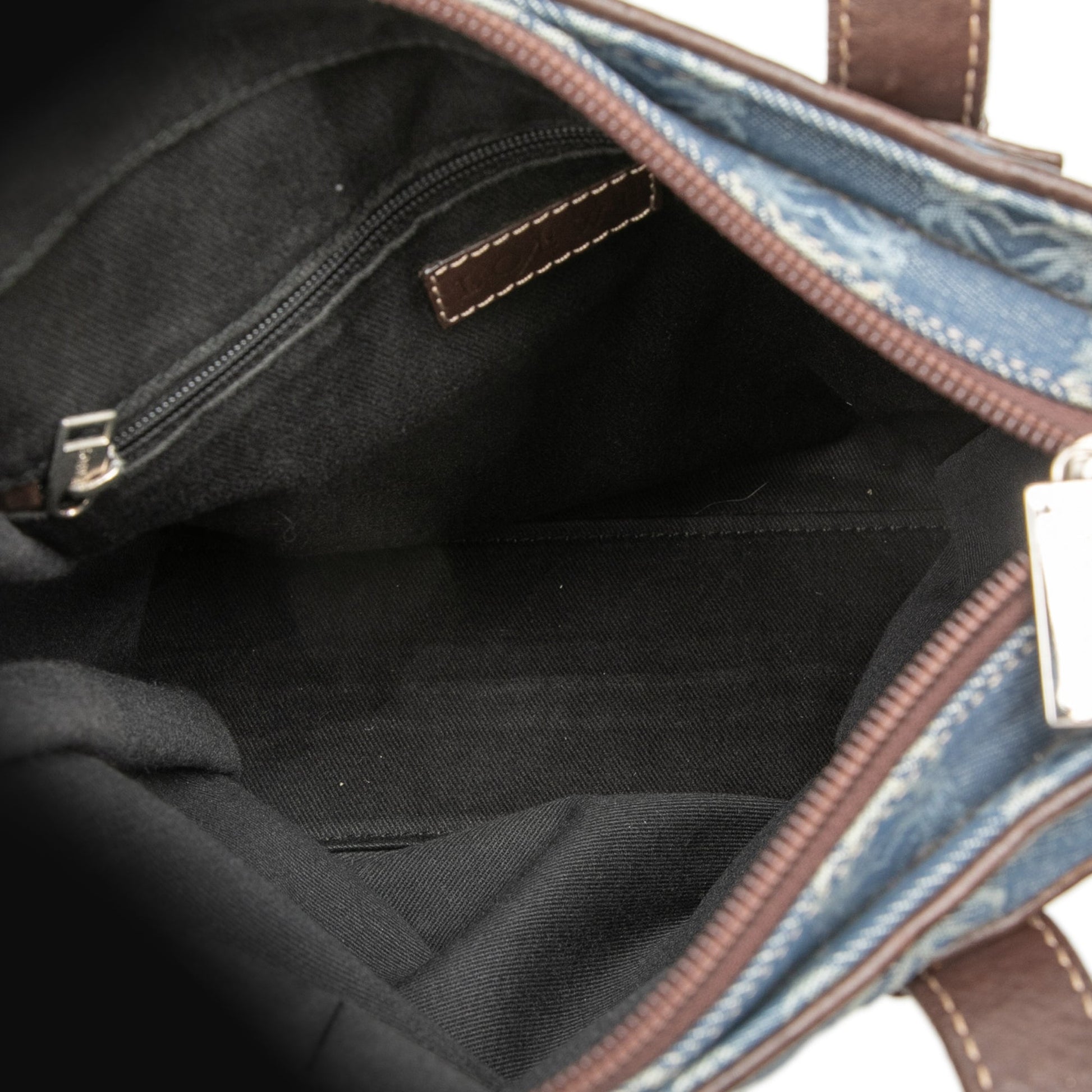 LOEWE Anagram Denim Tote