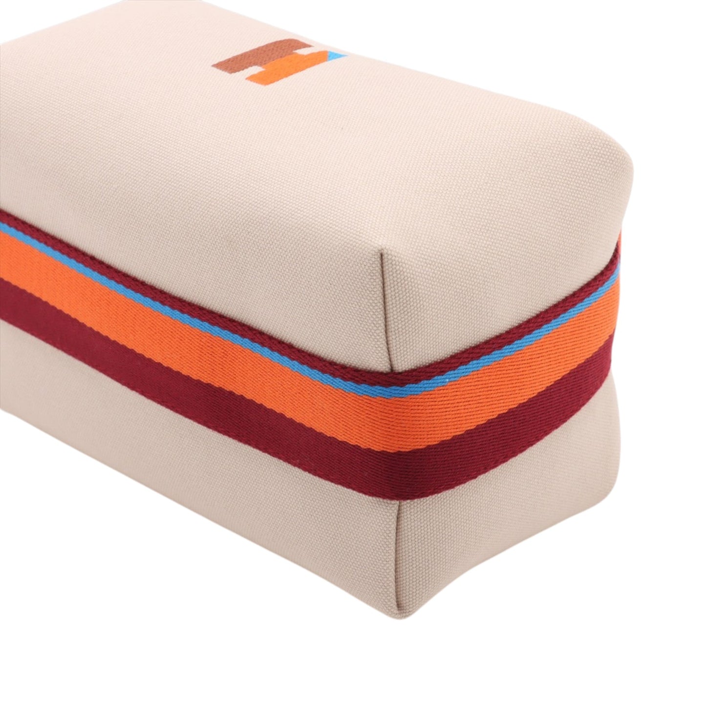 Hermès Small Toile Bride A Brac H Pavillon Case