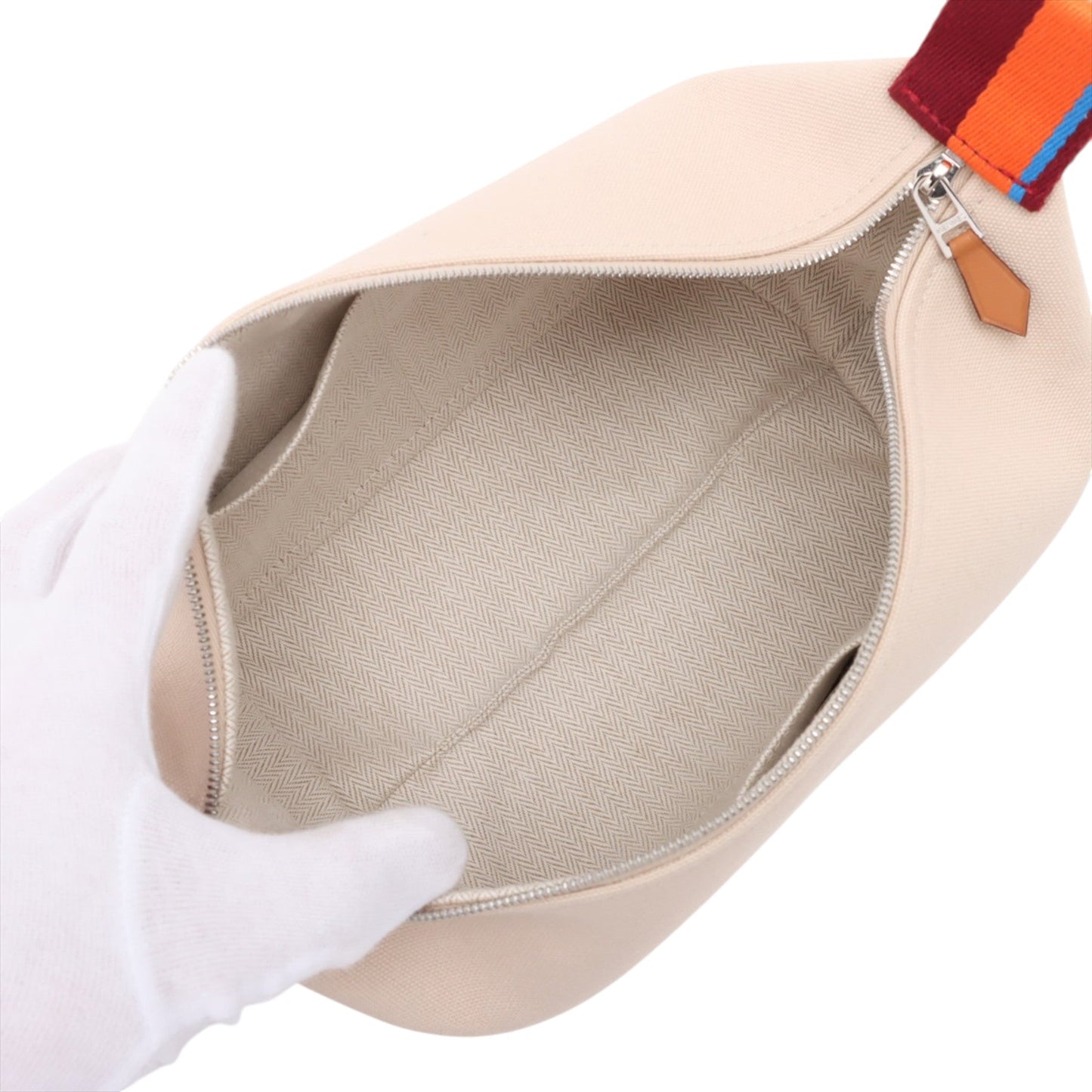 Hermès Small Toile Bride A Brac H Pavillon Case