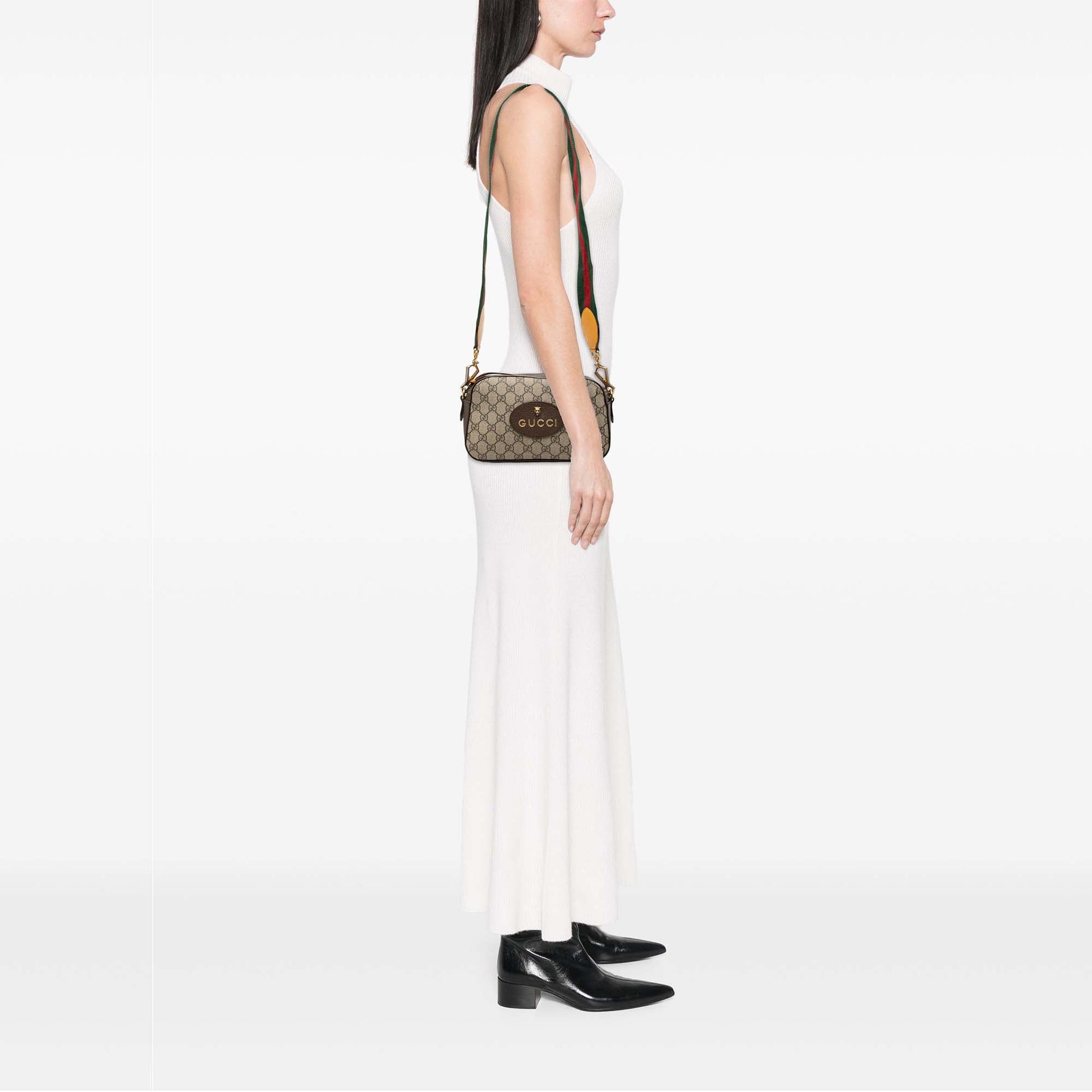 Gucci GG Supreme Web Neo Vintage Crossbody