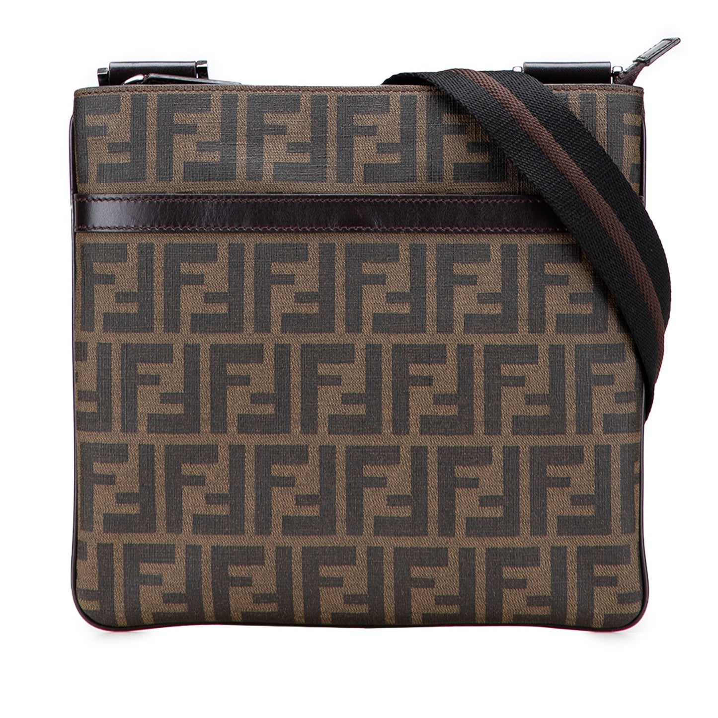 Fendi Zucca Coated Canvas Crossbody