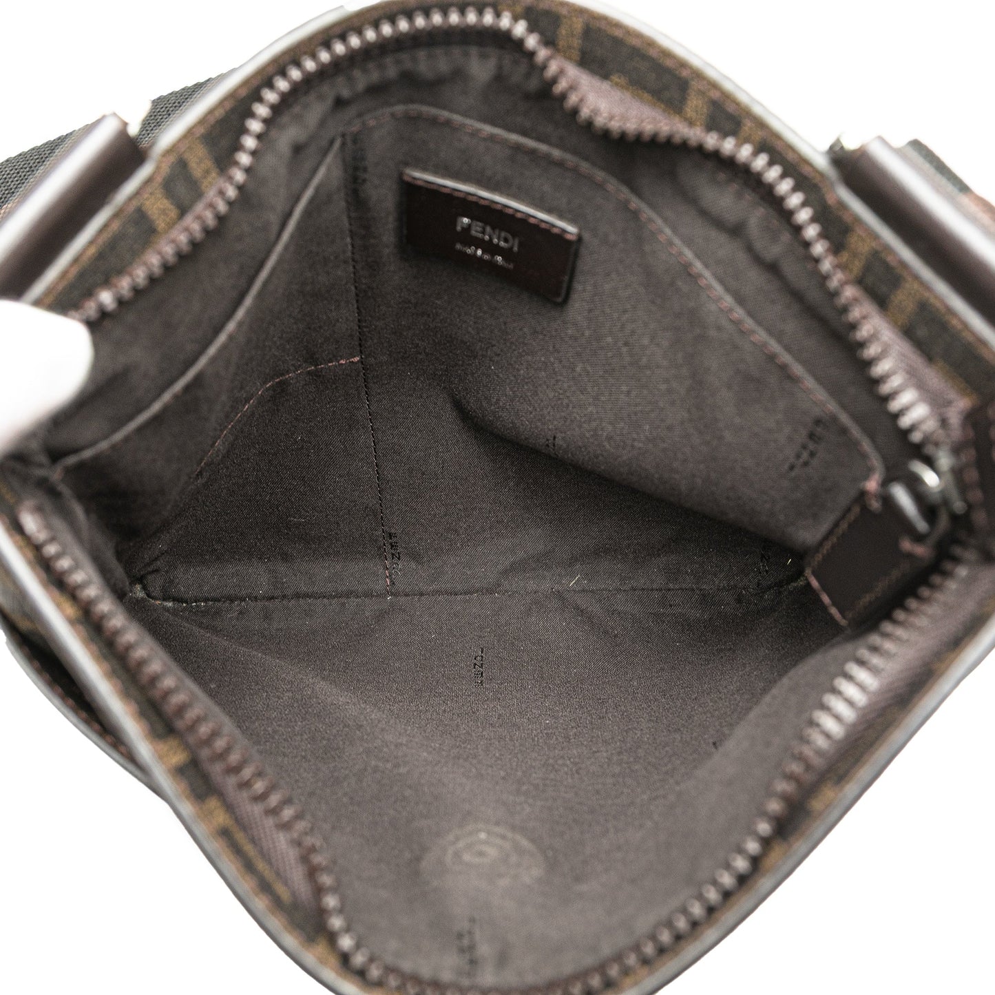 Fendi Zucca Coated Canvas Crossbody
