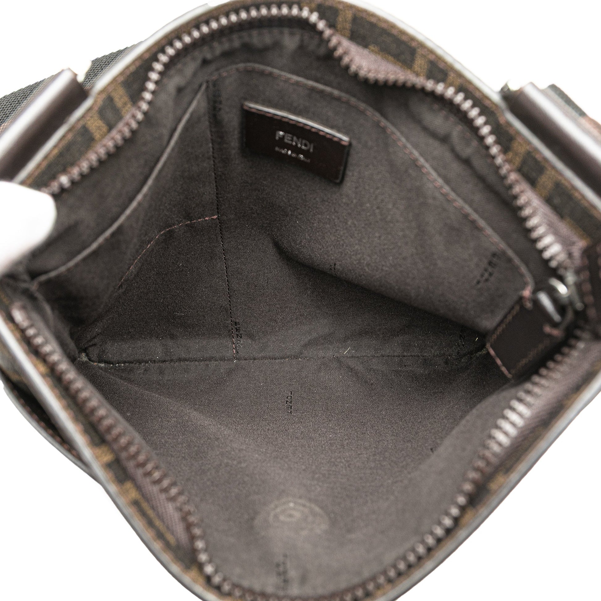 Fendi Zucca Coated Canvas Crossbody