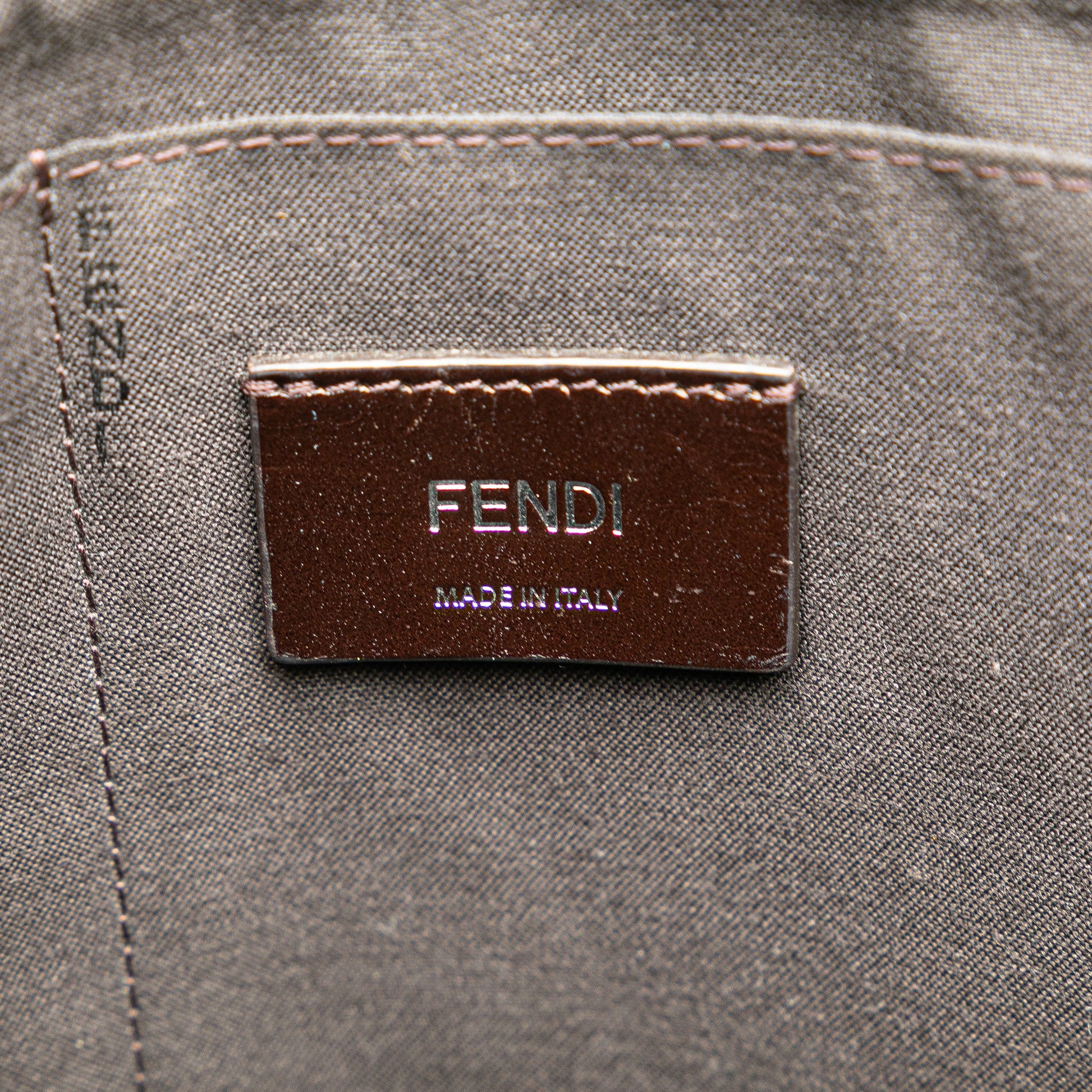 Fendi Zucca Coated Canvas Crossbody