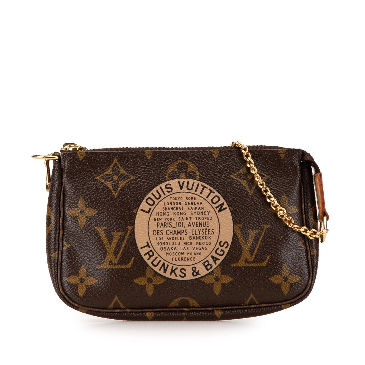 Louis Vuitton Monogram Trunks and Bags Mini Pochette Accessoires