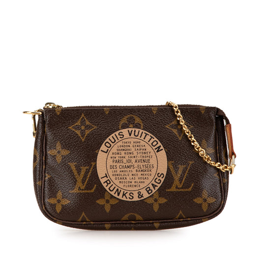 Louis Vuitton Monogram Trunks and Bags Mini Pochette Accessoires