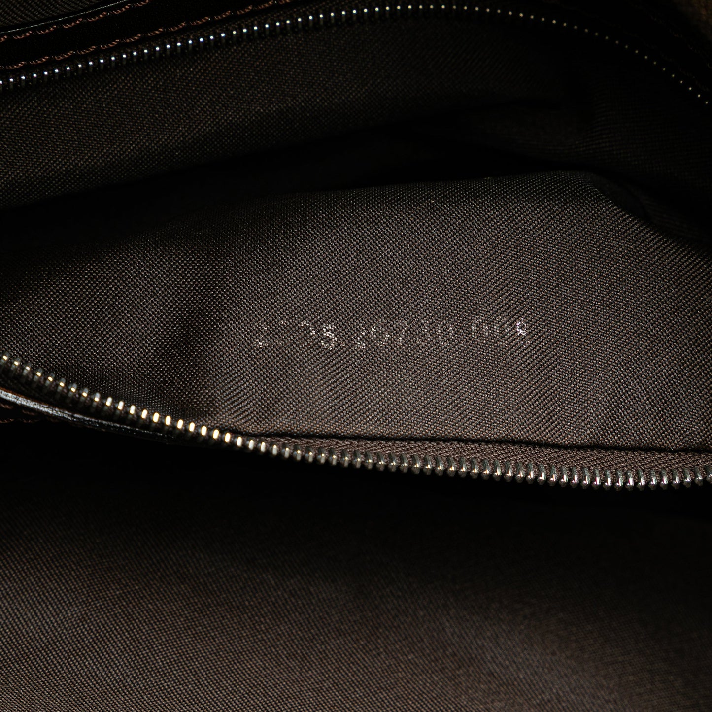Fendi Zucca Canvas Shoulder Bag