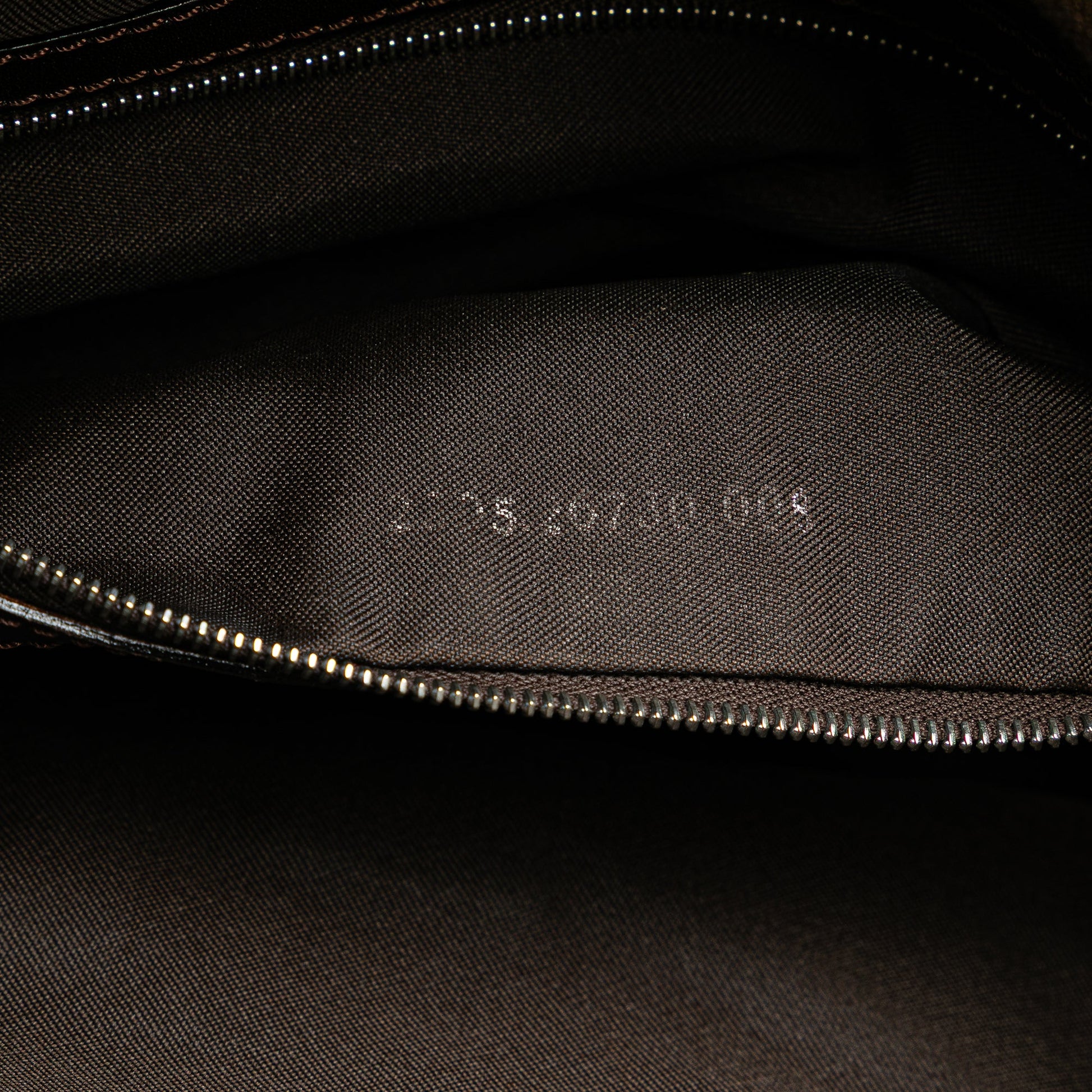 Fendi Zucca Canvas Shoulder Bag