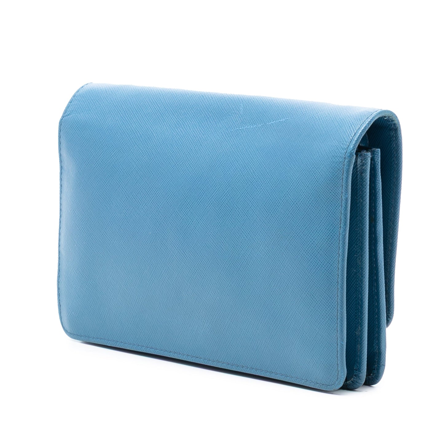Prada Saffiano Wallet on Strap