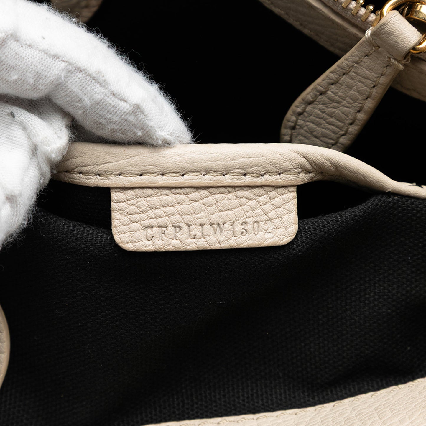 Burberry Medium Leather and House Check Canvas Pallas Head Banner Satchel