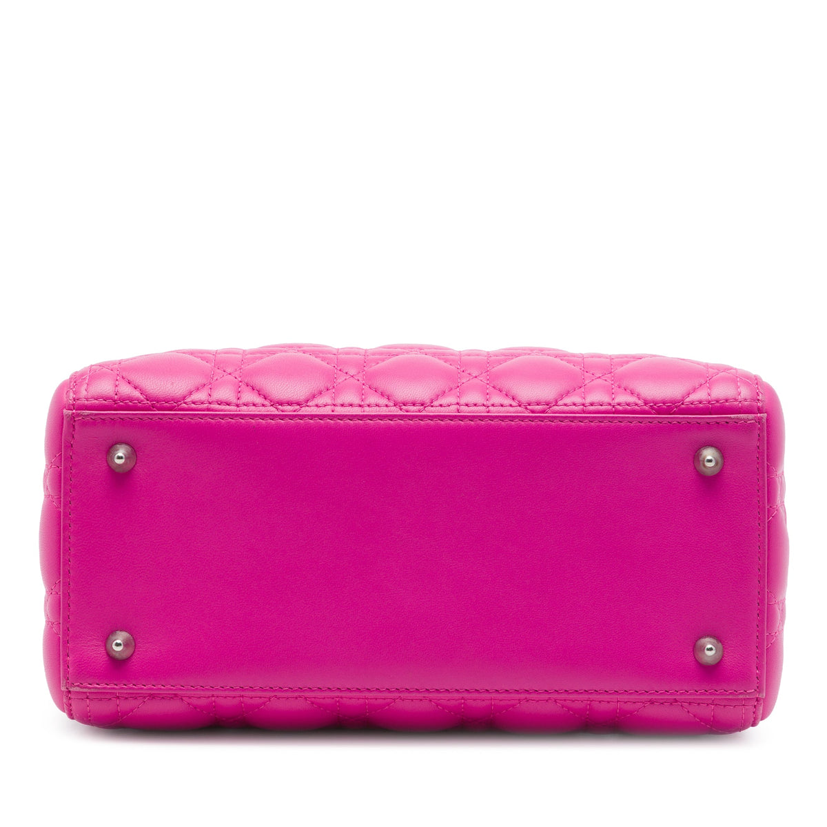 Dior Medium Lambskin Cannage Lady Dior