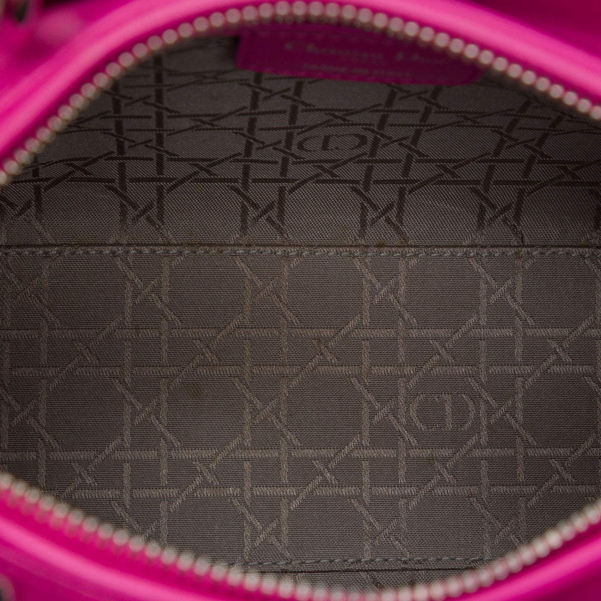 Dior Medium Lambskin Cannage Lady Dior
