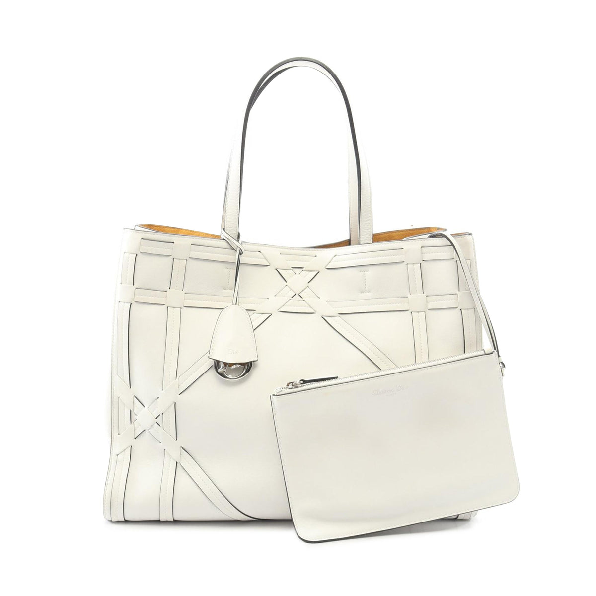 Dior Woven Calfskin Giant Cannage Connect Tote
