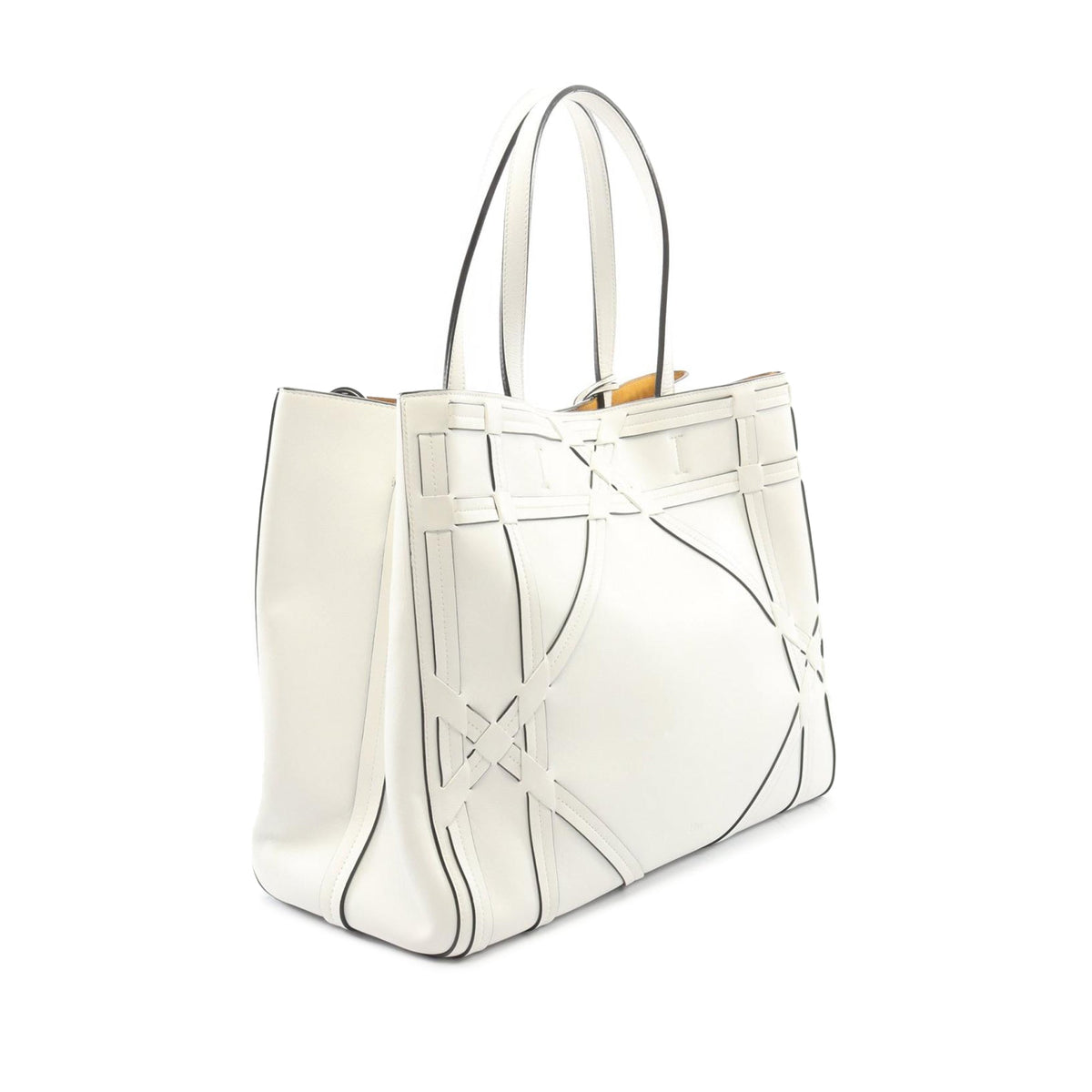 Dior Woven Calfskin Giant Cannage Connect Tote