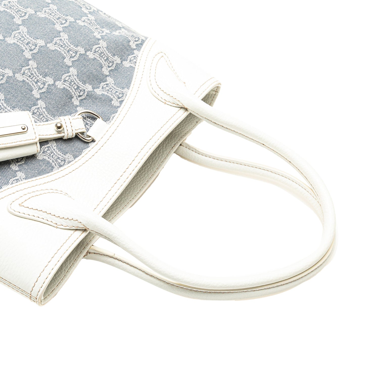 Celine Macadam Denim Tote